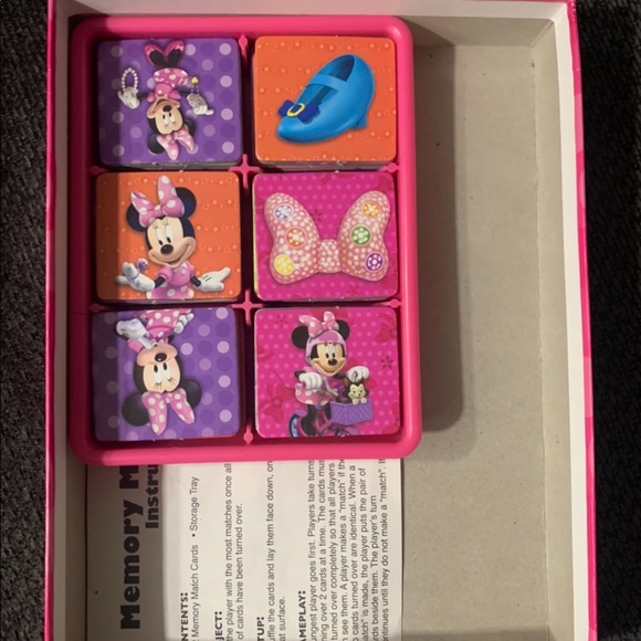 🌻4/$20 Disney Junior Minnie Mouse Memory Match Game - Picture 3 of 6